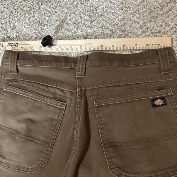 Dickies Flex Tough Max Pants Mens 32x30 Brown Relaxed Fit Work Cargo Utility - Picture 9 of 12